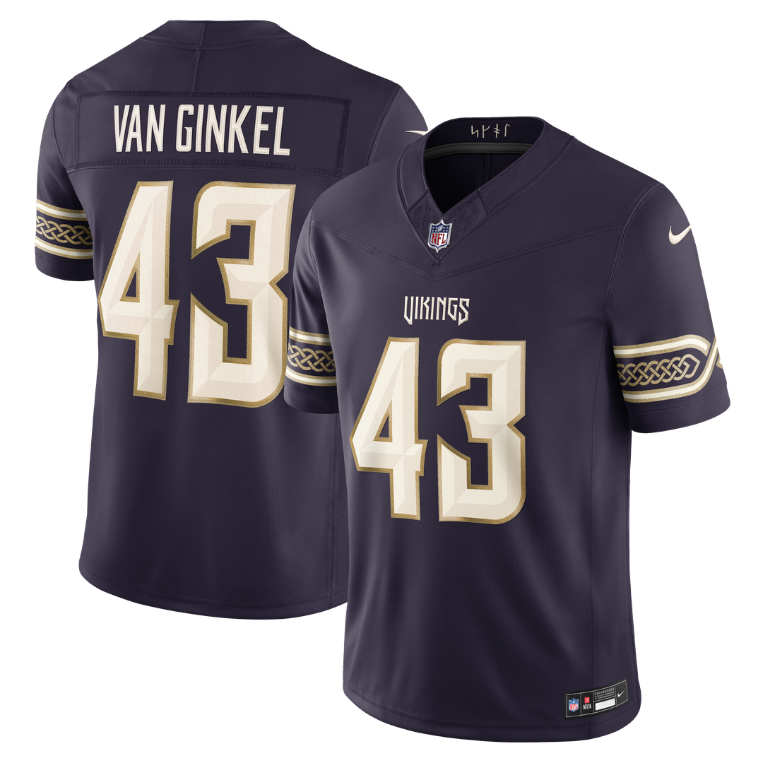 Men's Minnesota Vikings Andrew Van Ginkel Nike Purple 2026 product image 1