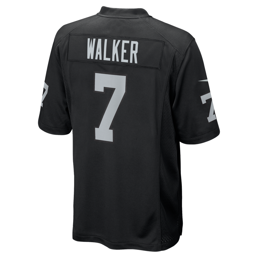 Men's Las Vegas Raiders Quay Walker Nike Black Team Game product image 3