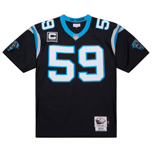 Men's Carolina Panthers Luke Kuechly Mitchell & Ness Black product image 1