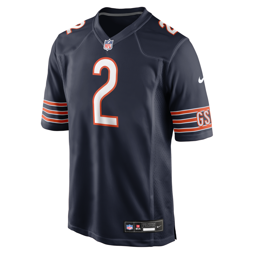 Men's Chicago Bears Coby Bryant Nike Navy Team Game Jersey product image 2