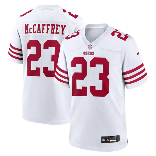 Men's San Francisco 49ers Christian McCaffrey Nike White product image 1
