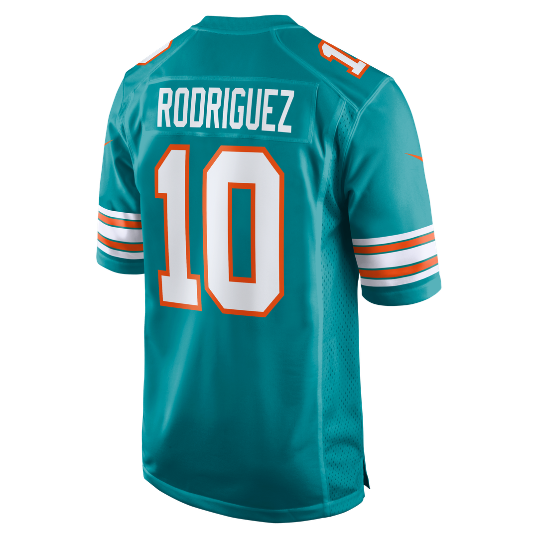 Men's Miami Dolphins Jacob Rodriguez Nike Aqua Alternate product image 3