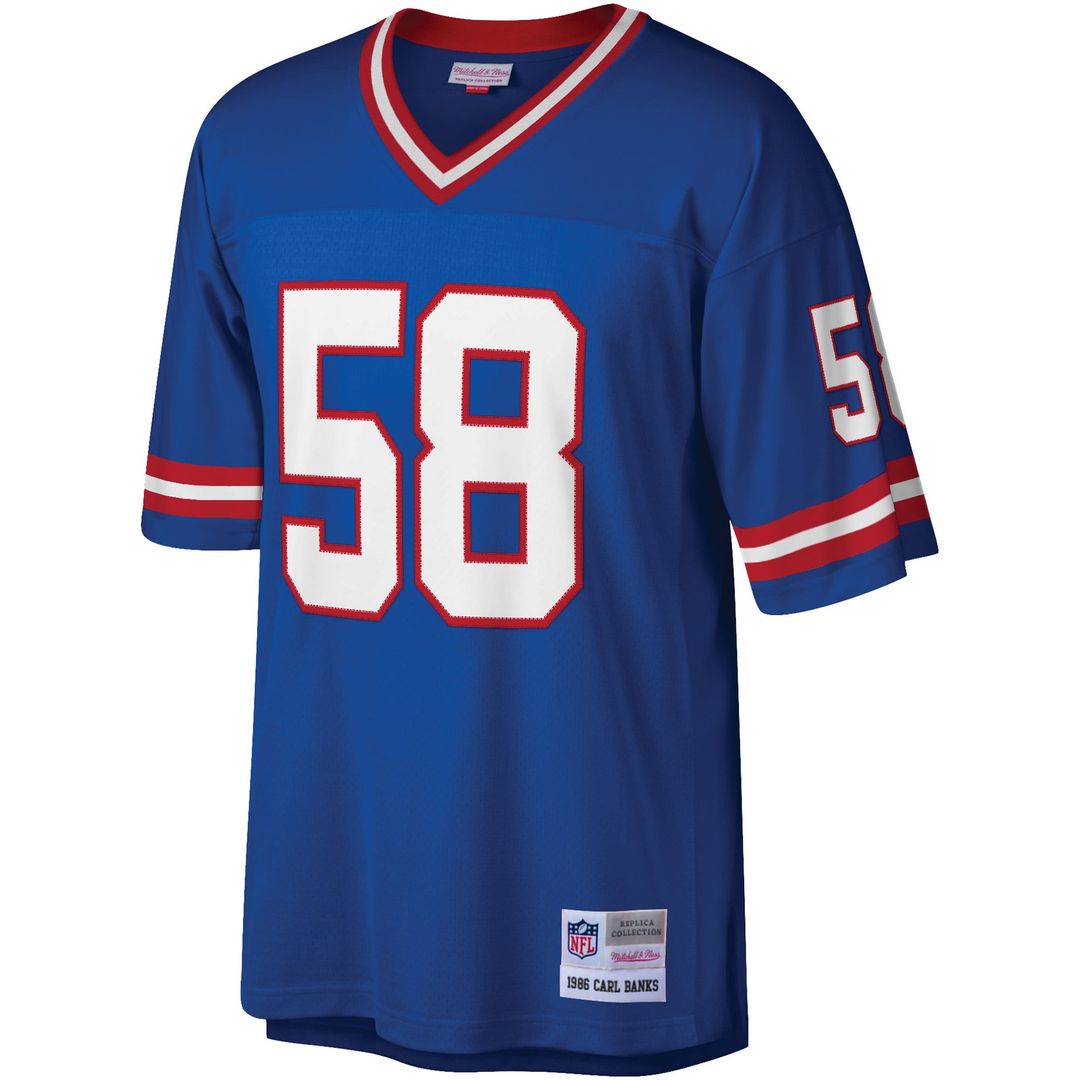 New York Giants Carl Banks Mitchell & Ness Royal Legacy product image 2