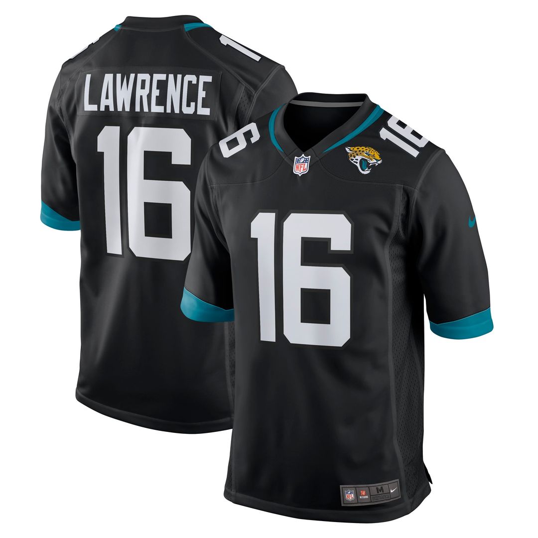 Men's Jacksonville Jaguars Trevor Lawrence Nike Black product image 1