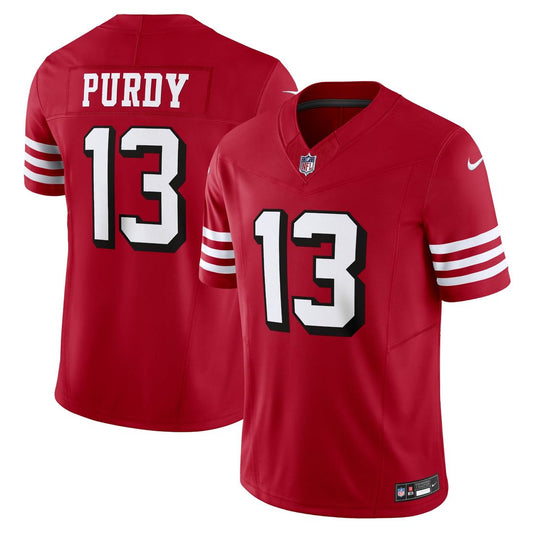 Men's San Francisco 49ers Brock Purdy Nike Scarlet Vapor product image 1