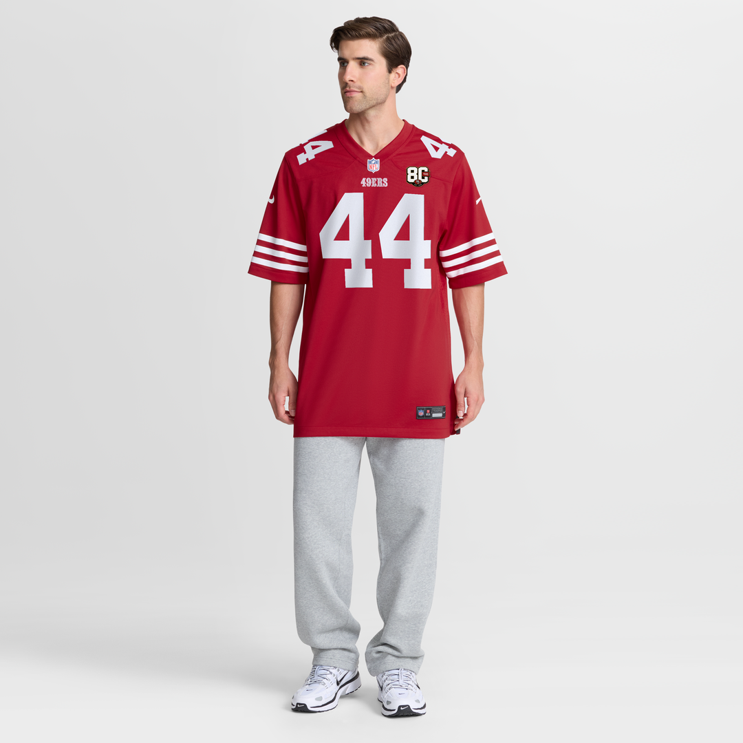 San Francisco 49ers Kyle Juszczyk Nike Scarlet 80th product image 4
