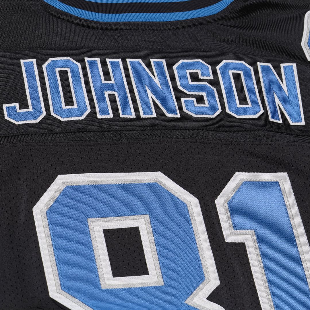 Men's Detroit Lions Calvin Johnson Mitchell & Ness Black product image 15