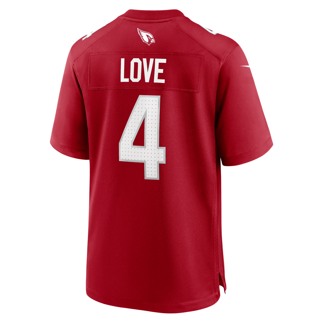Men's Arizona Cardinals Jeremiyah Love Nike White Game product image 11