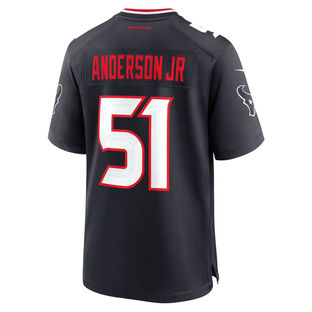 Houston Texans Will Anderson Jr. Nike Navy Game Jersey product image 3