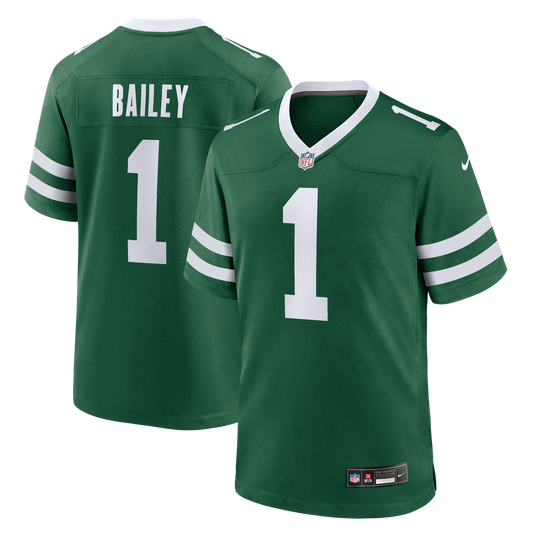Men's New York Jets David Bailey Nike Green Team Game Jersey product image 1