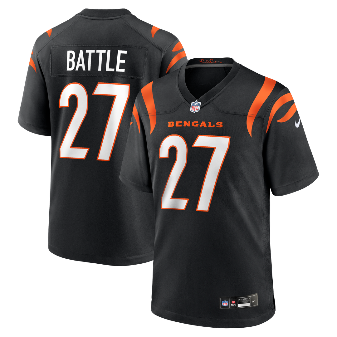 Cincinnati Bengals Jordan Battle Nike Black Game Jersey product image 1