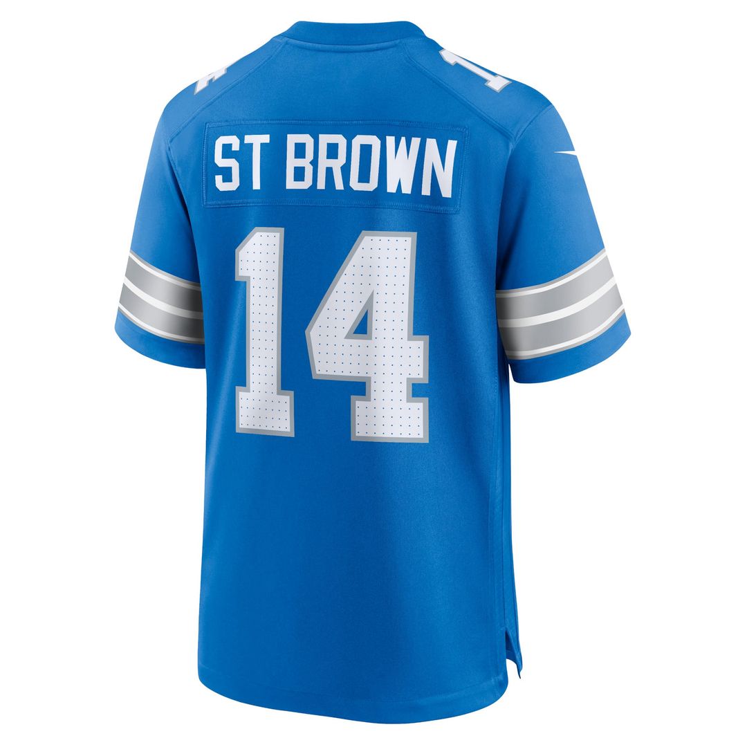 Men's Detroit Lions Amon-Ra St. Brown Nike Black 2nd product image 15