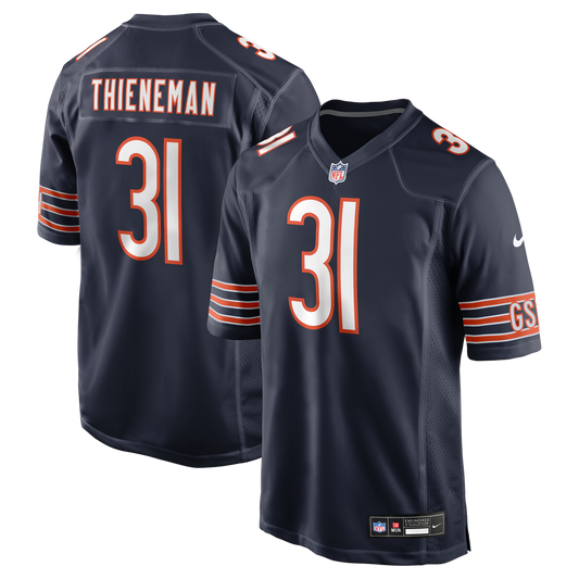 Chicago Bears Dillon Thieneman Nike Navy Game Jersey product image 1