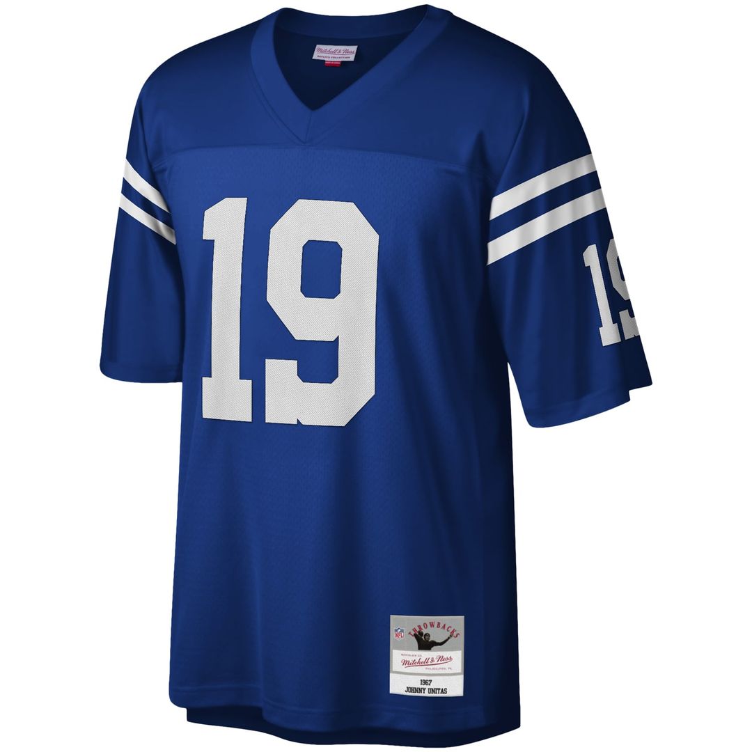 Men's Baltimore Colts Johnny Unitas Mitchell & Ness Royal product image 2