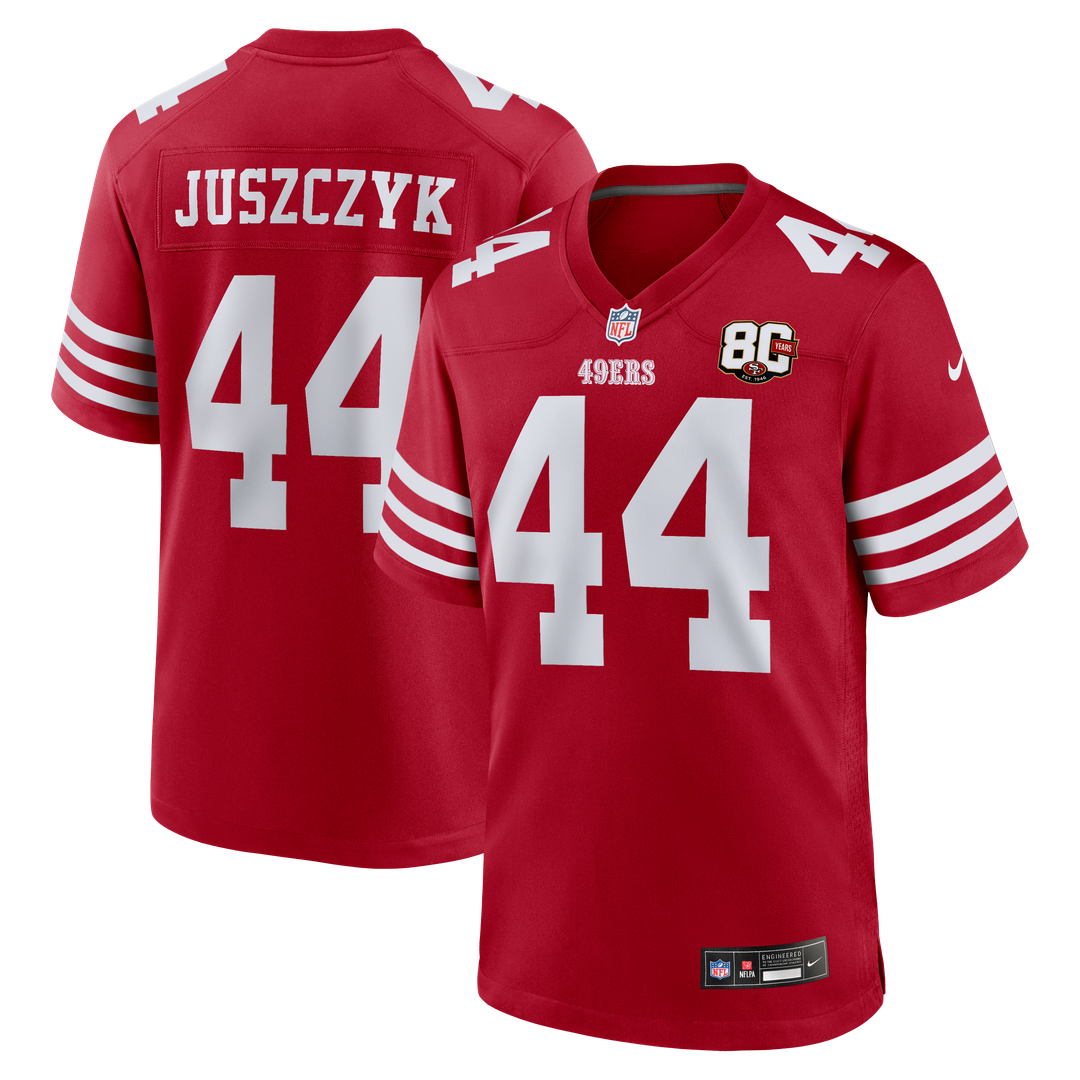 San Francisco 49ers Kyle Juszczyk Nike Scarlet 80th product image 1