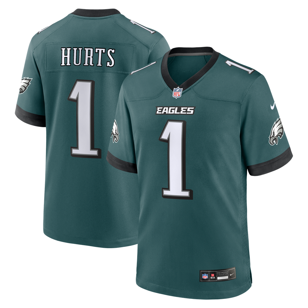 Philadelphia Eagles Jalen Hurts Nike Black Alternate Game product image 30