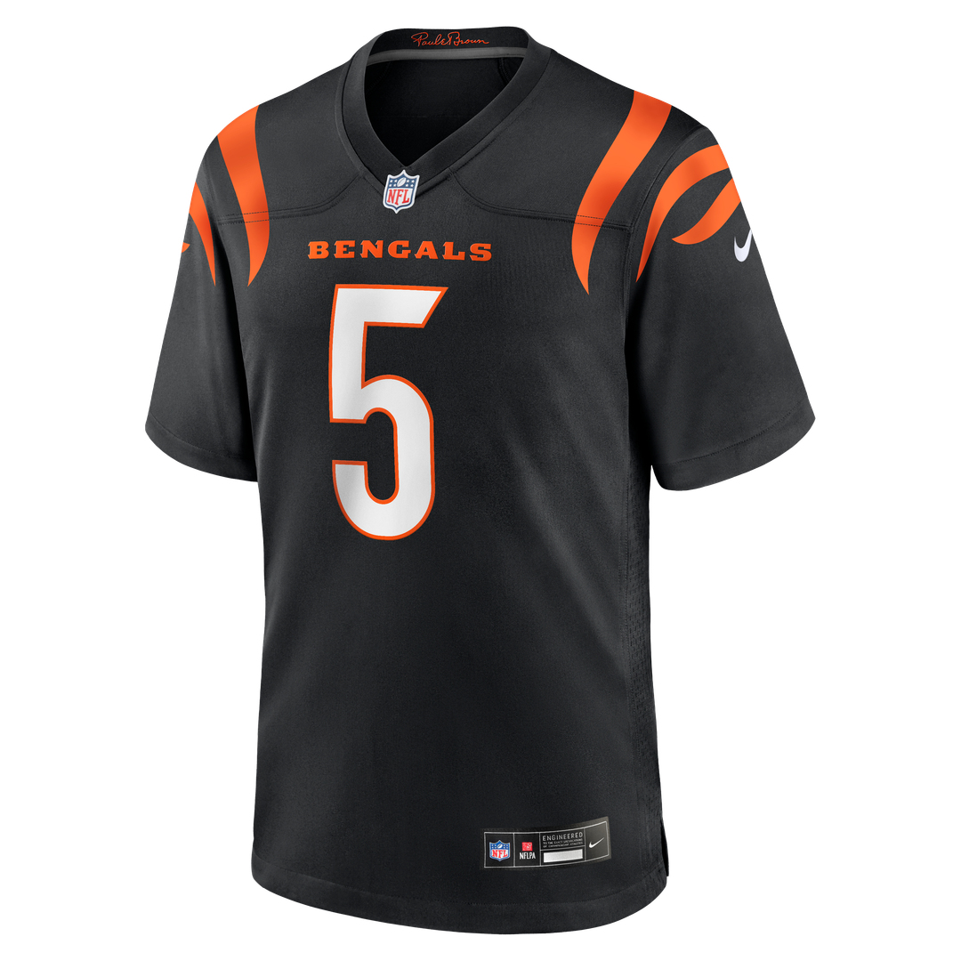 Cincinnati Bengals Tee Higgins Nike Black Game Jersey product image 10