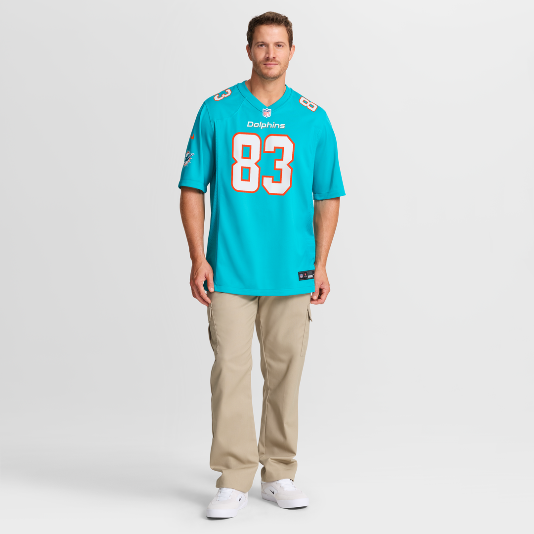 Men's Miami Dolphins Darren Waller Nike Aqua Team Game product image 7