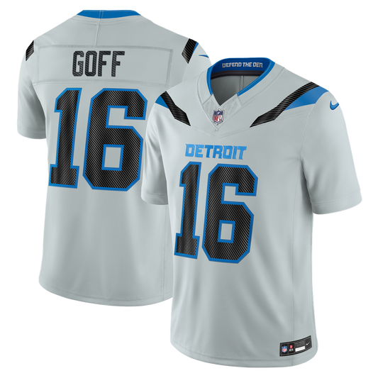 Men's Detroit Lions Jared Goff Nike Silver 2026 Rivalries product image 1