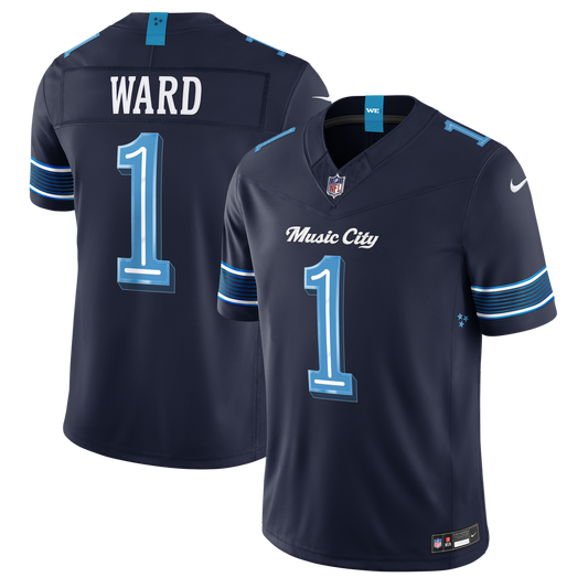 Men's Tennessee Titans Cameron Ward Nike Navy 2026 product image 1