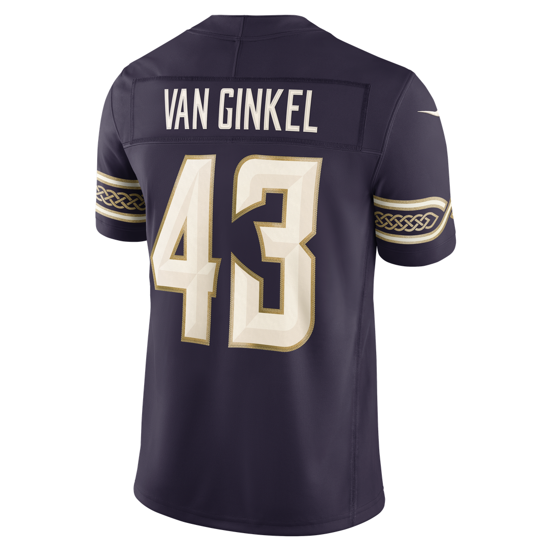 Men's Minnesota Vikings Andrew Van Ginkel Nike Purple 2026 product image 7
