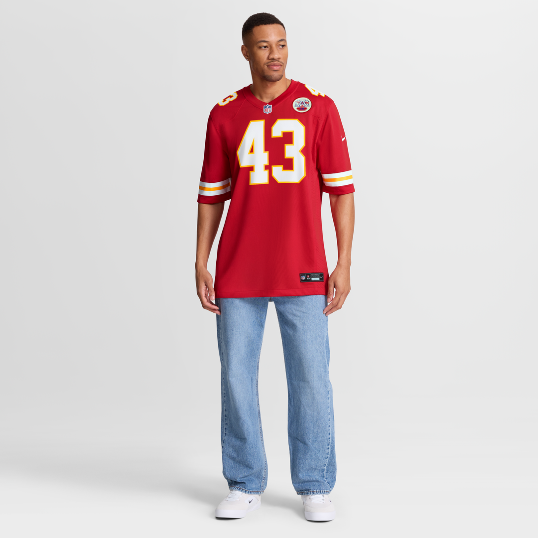 Kansas City Chiefs Jack Cochrane Nike Red Game Jersey product image 7