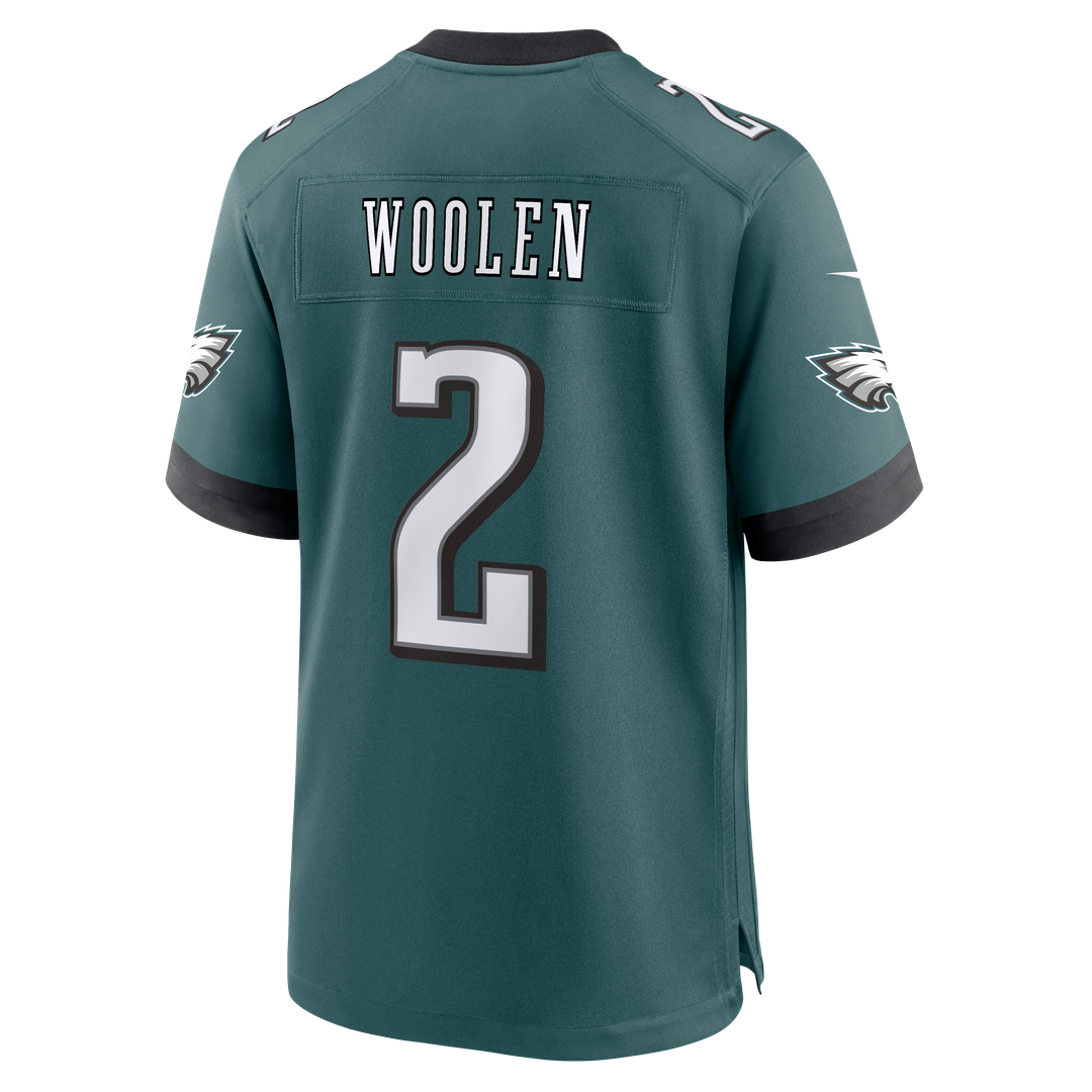 Philadelphia Eagles Tariq Woolen Nike Midnight Green Game product image 3