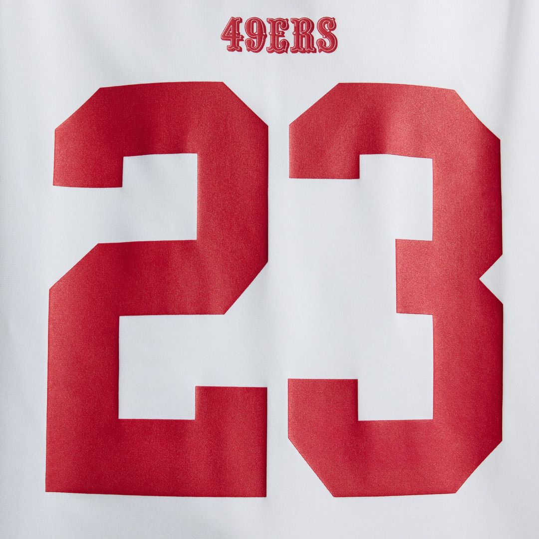 Men's San Francisco 49ers Christian McCaffrey Nike White product image 20