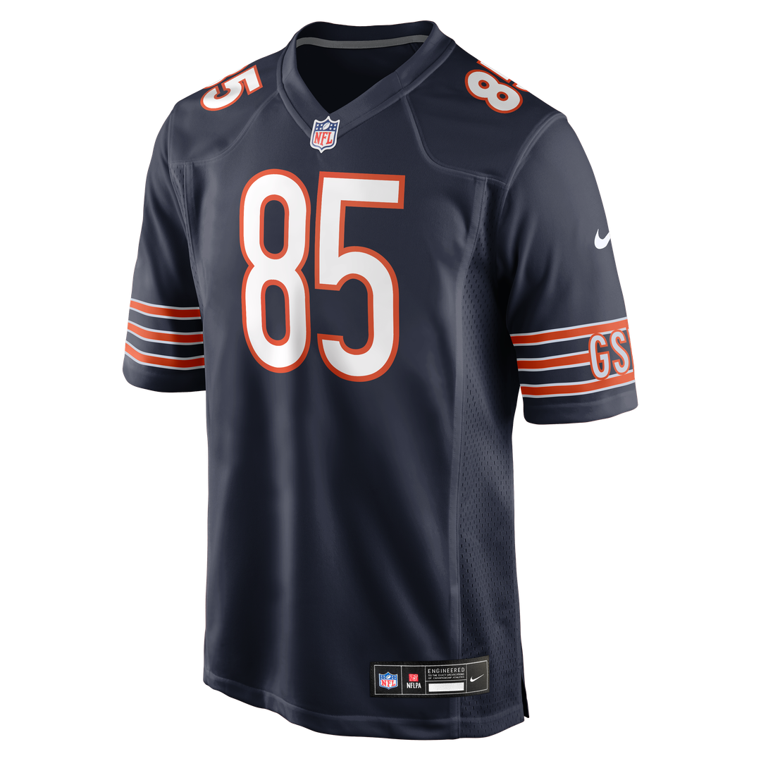 Men's Chicago Bears Cole Kmet Nike Navy Player Game Jersey product image 2