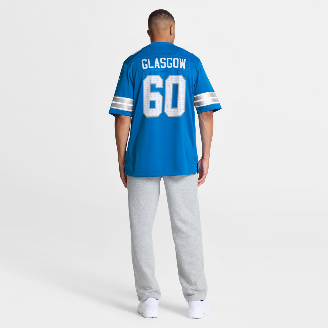 Detroit Lions Graham Glasgow Nike Blue Game Jersey product image 8