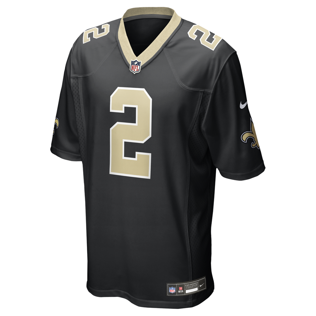 Men's New Orleans Saints Spencer Rattler Nike Black Team product image 2