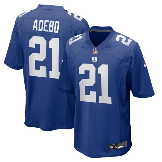 Men's New York Giants Paulson Adebo Nike Royal Team Game product image 1