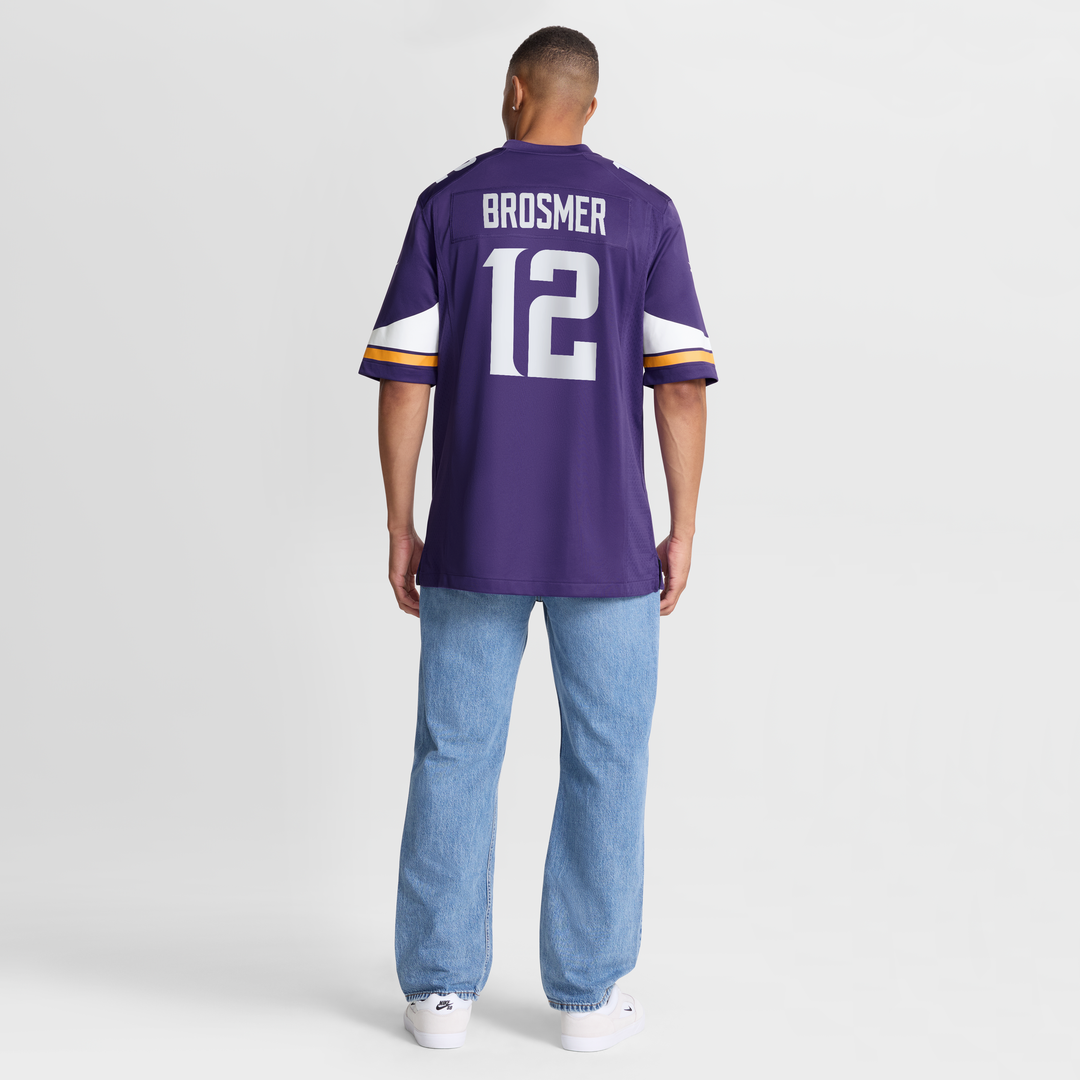 Minnesota Vikings Max Brosmer Nike Purple Game Jersey product image 8