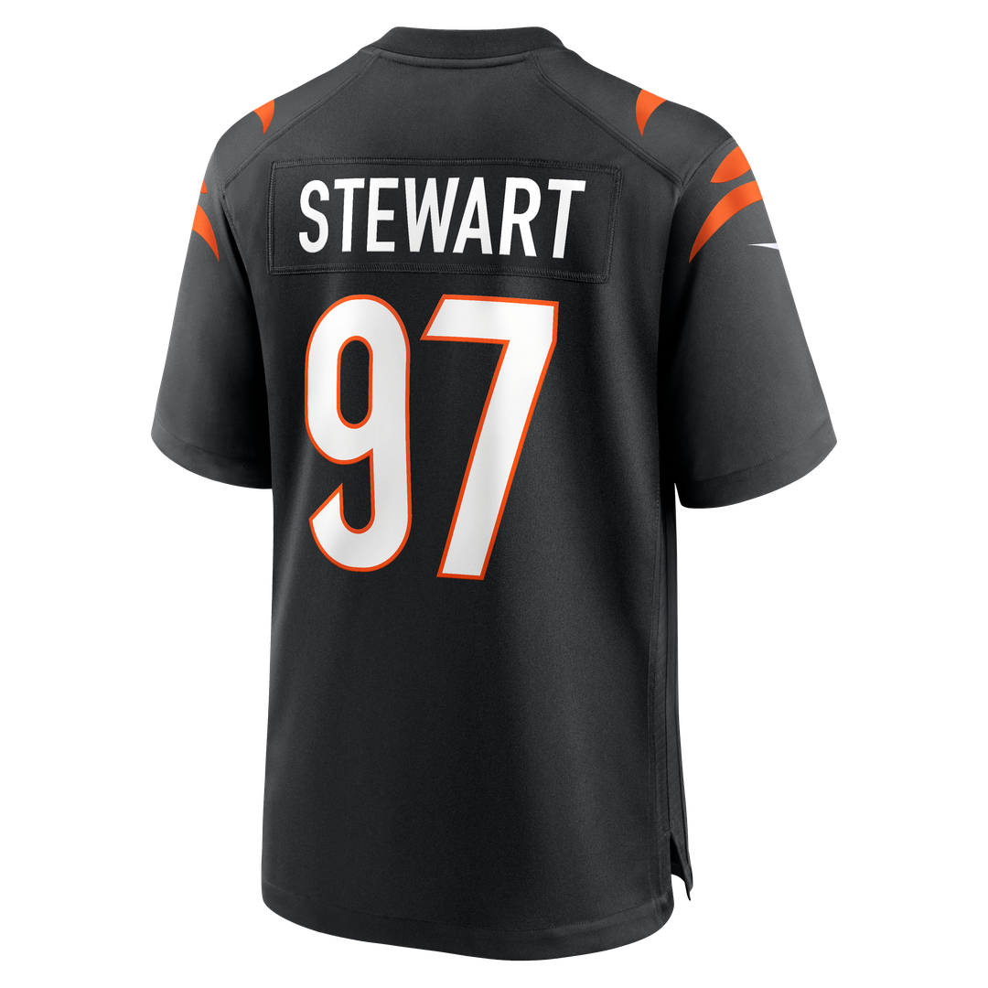 Cincinnati Bengals Shemar Stewart Nike Black Game Jersey product image 3