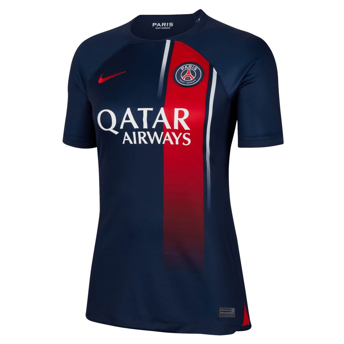 Nike Paris Saint-Germain 23/24 Womens Home Jersey product image 1, provided for visual reference and product detail review