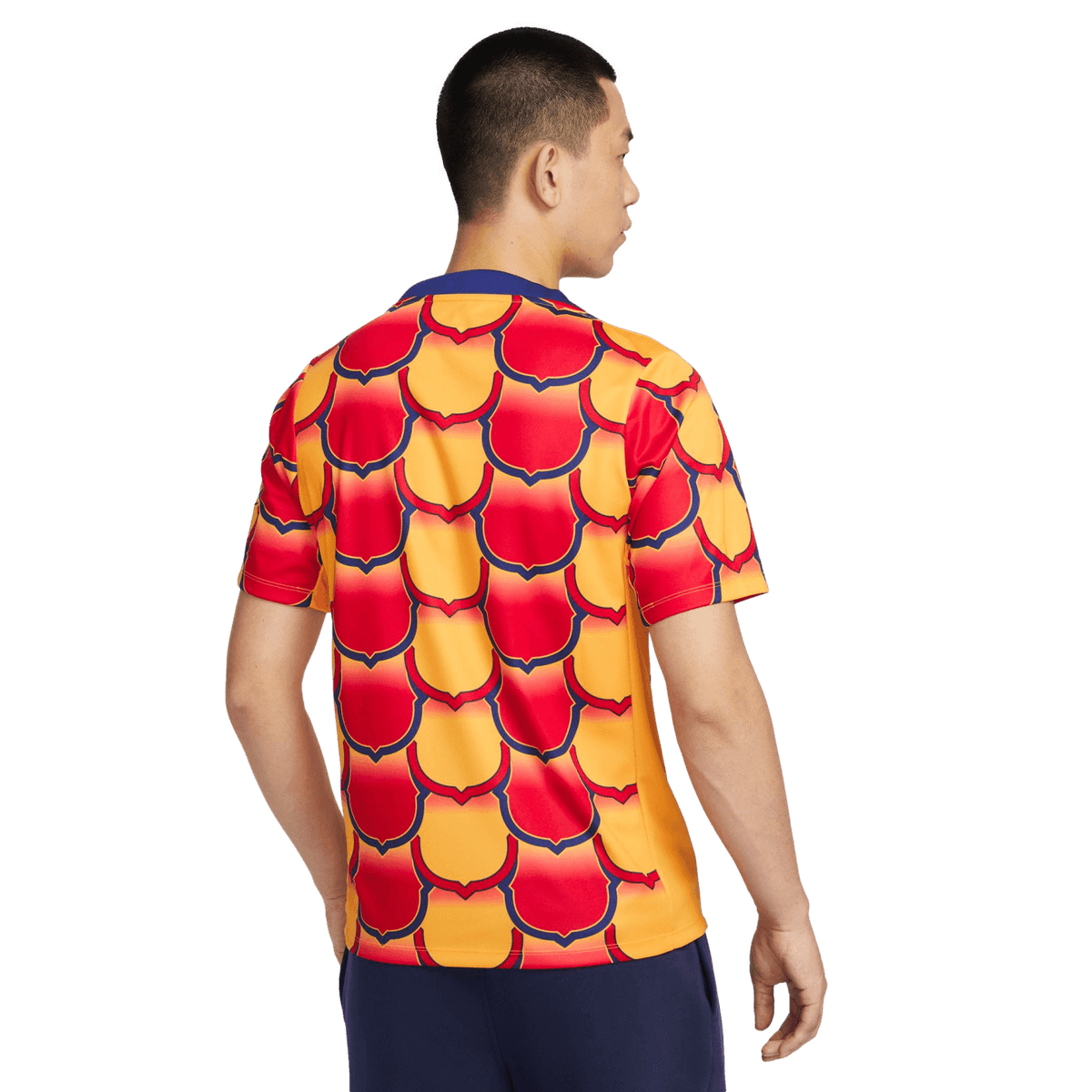 Nike Barcelona Academy Pre-Match Jersey product image 2, provided for visual reference and product detail review
