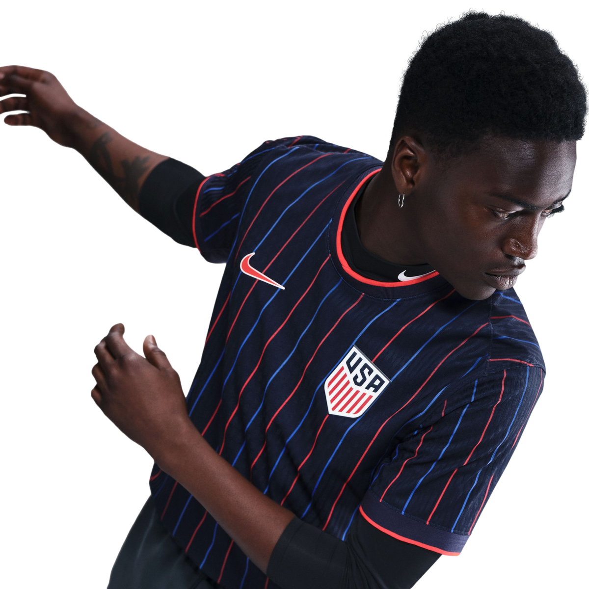Nike USA 2025 Authentic Away Jersey product image 3, provided for visual reference and product detail review