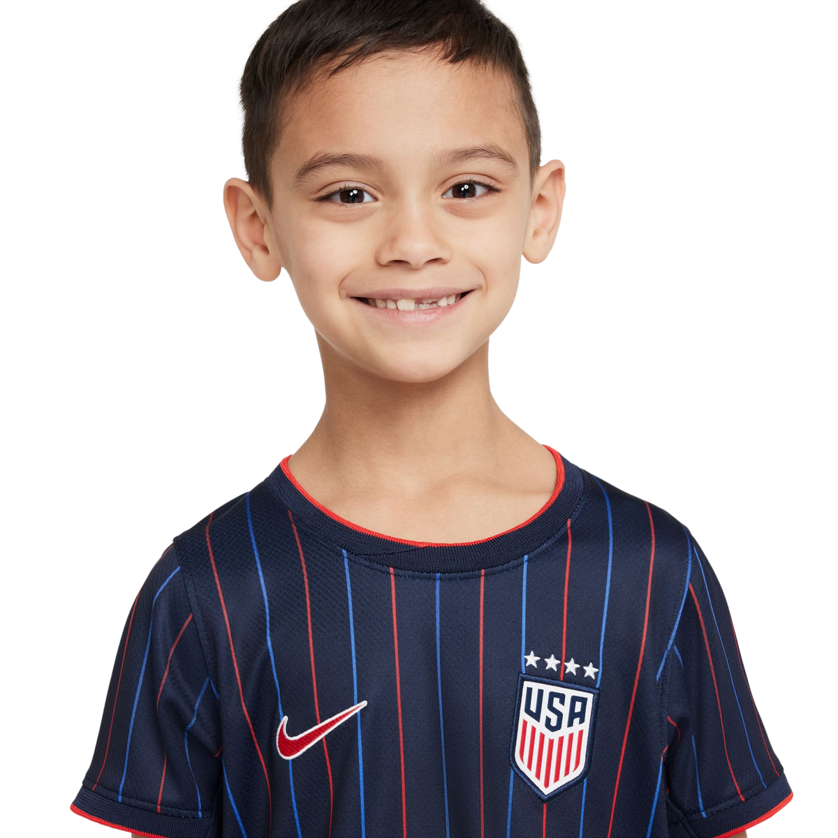 Nike USA 2025 4-Star Little Kids Away Kit product image 3, provided for visual reference and product detail review