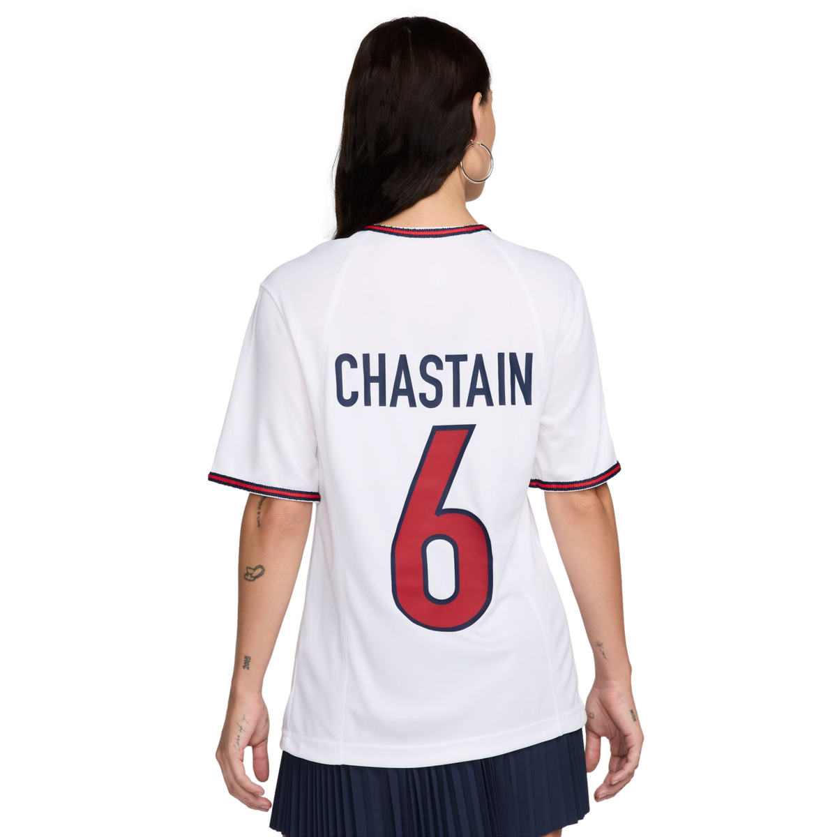 Nike USA Women National Team 1999 Brandi Chastain Reissue Womens Jersey product image 2, provided for visual reference and