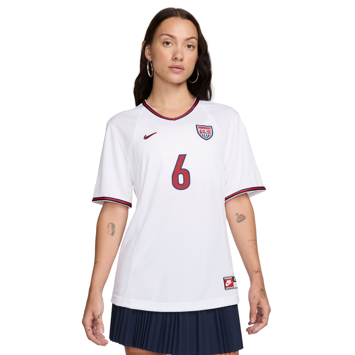 Nike USA Women National Team 1999 Brandi Chastain Reissue Womens Jersey product image 1, provided for visual reference and