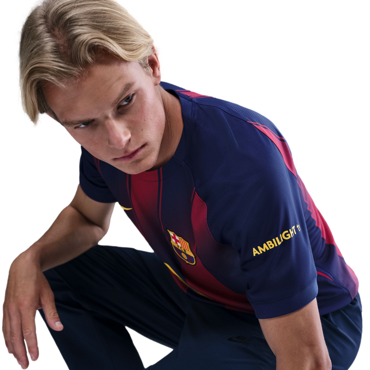 Nike Barcelona 25/26 Home Jersey product image 4, provided for visual reference and product detail review