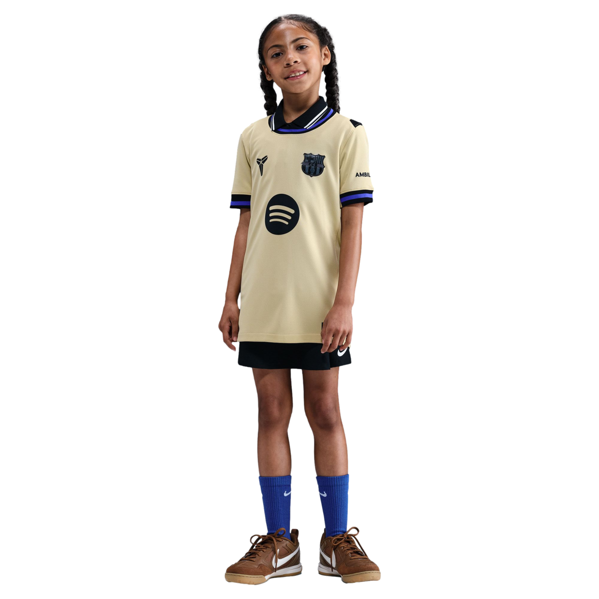 Nike Barcelona 25/26 Youth Away Jersey product image 3, provided for visual reference and product detail review