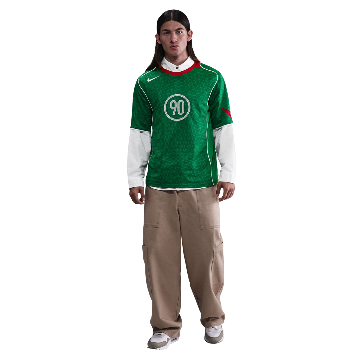 Nike Total 90 Jersey - Green product image 1, provided for visual reference and product detail review