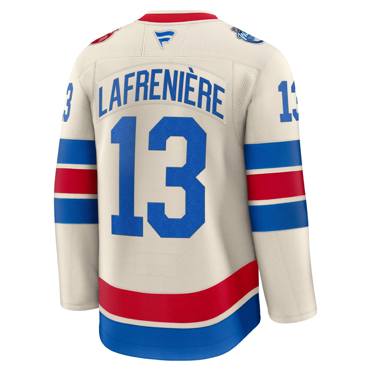 Alexis Lafrenière New York Rangers 2026 Fanatics Premium Winter Classic Jersey product image 1, provided for visual