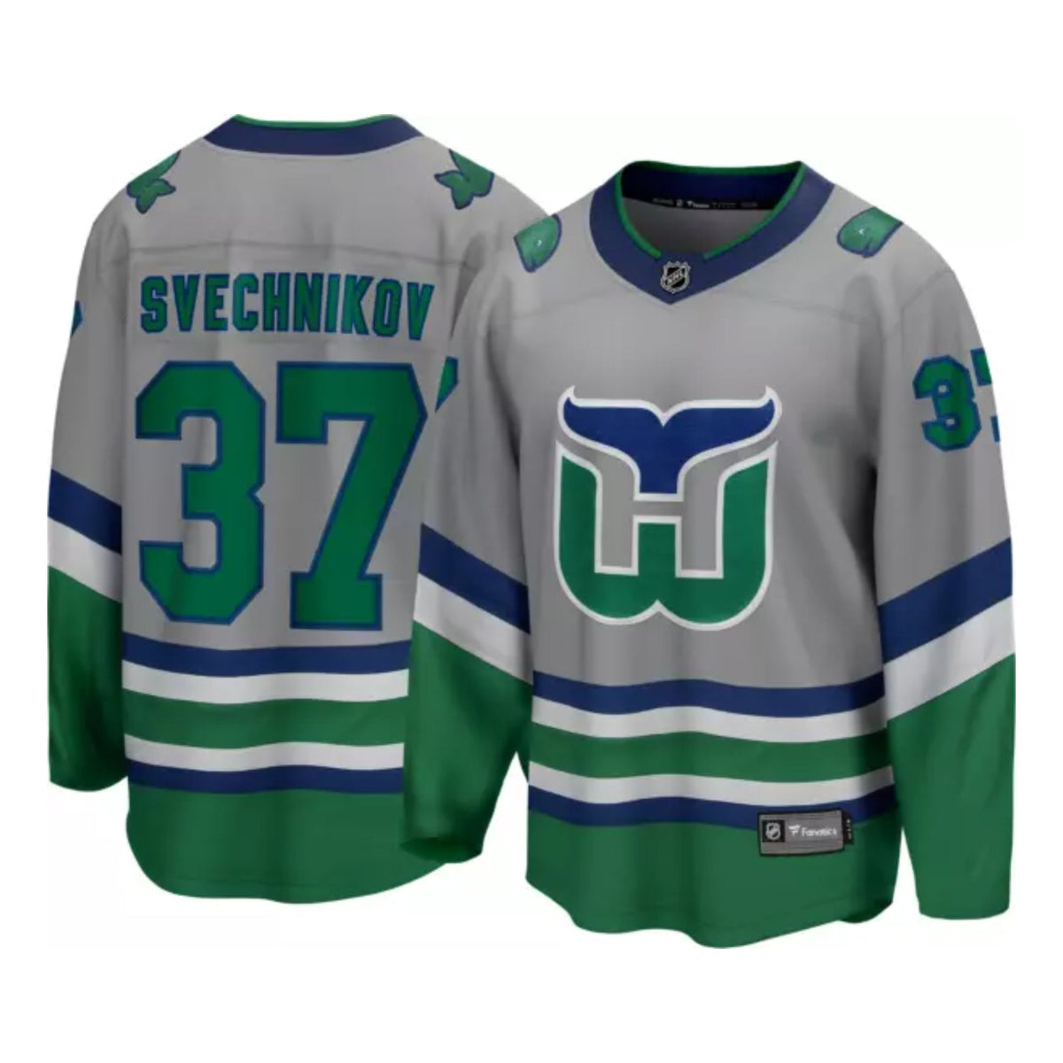 Andrei Svechnikov Carolina Hurricanes 37 Jersey product image 3, provided for visual reference and product detail review