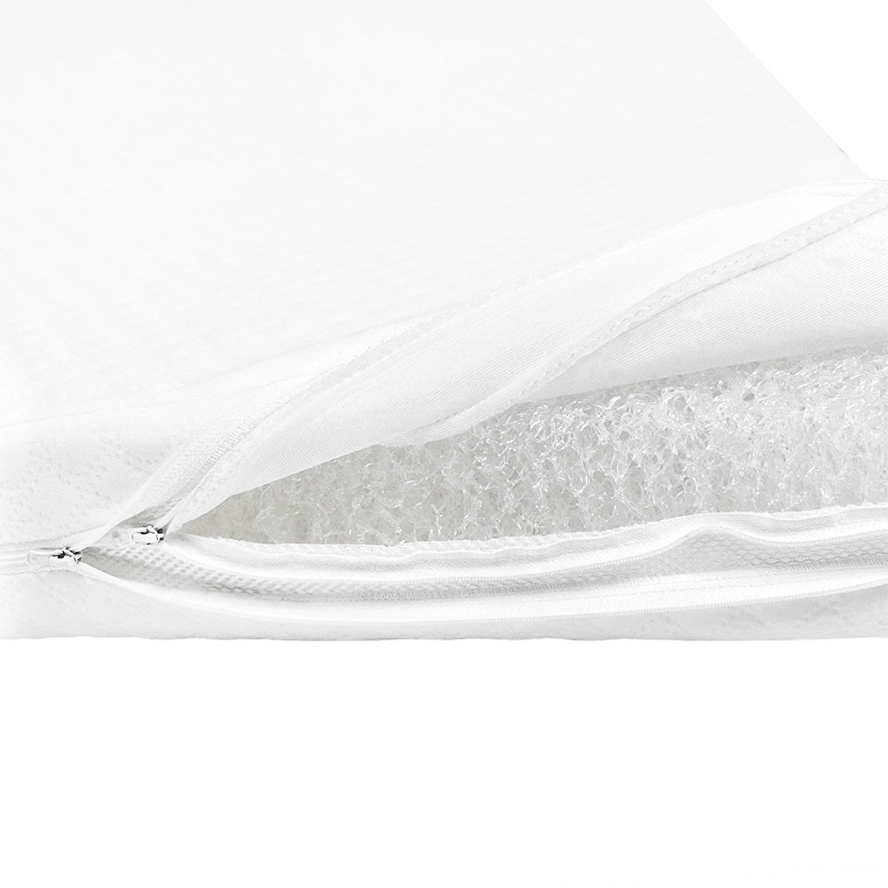 Prego Premium Washable Crib Mattress - White