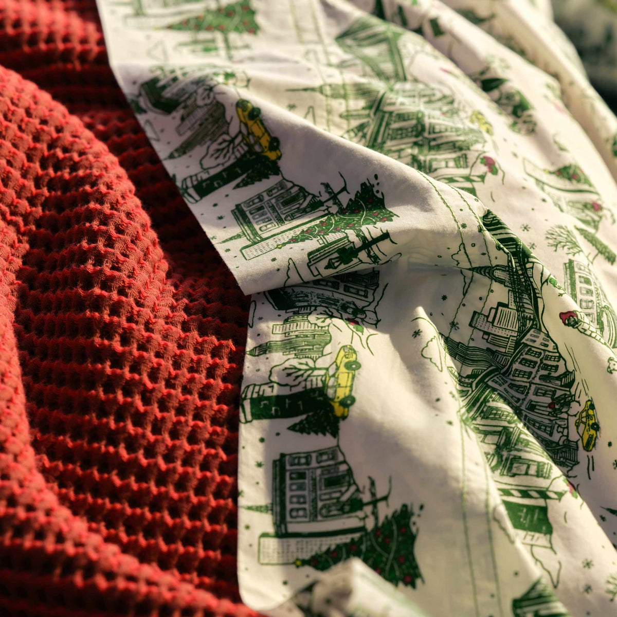 Washed Classic Percale Pillowcase Set