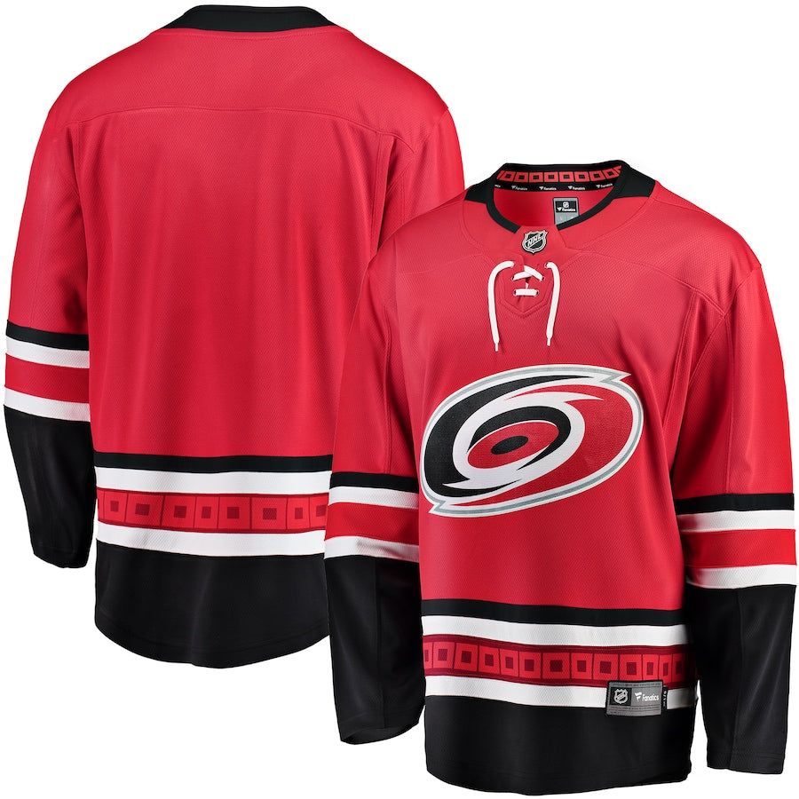 Carolina Hurricanes Custom Jersey product image 1, provided for visual reference and product detail review