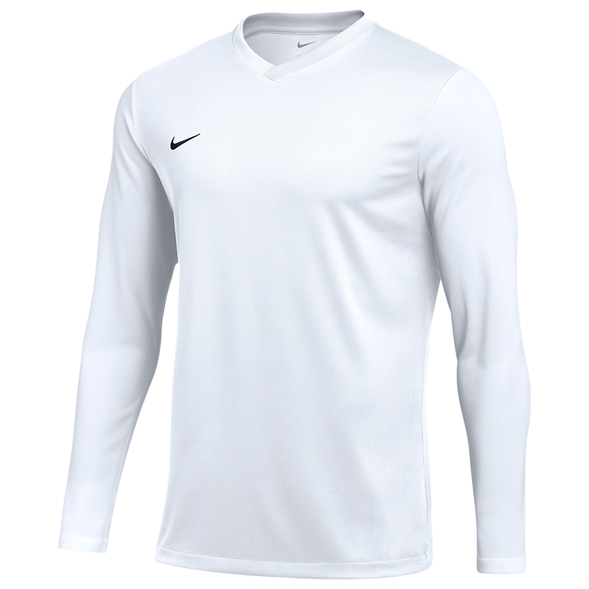 Nike Dri-FIT Tiempo Premier II LS Jersey - White product image 1, provided for visual reference and product detail review