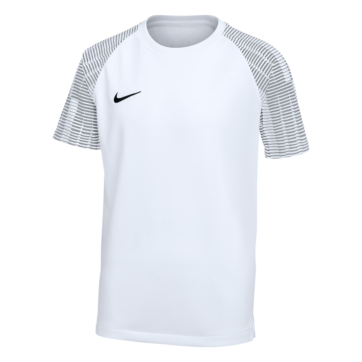 Nike Youth Dri-FIT Academy Jersey - White product image 1, provided for visual reference and product detail review